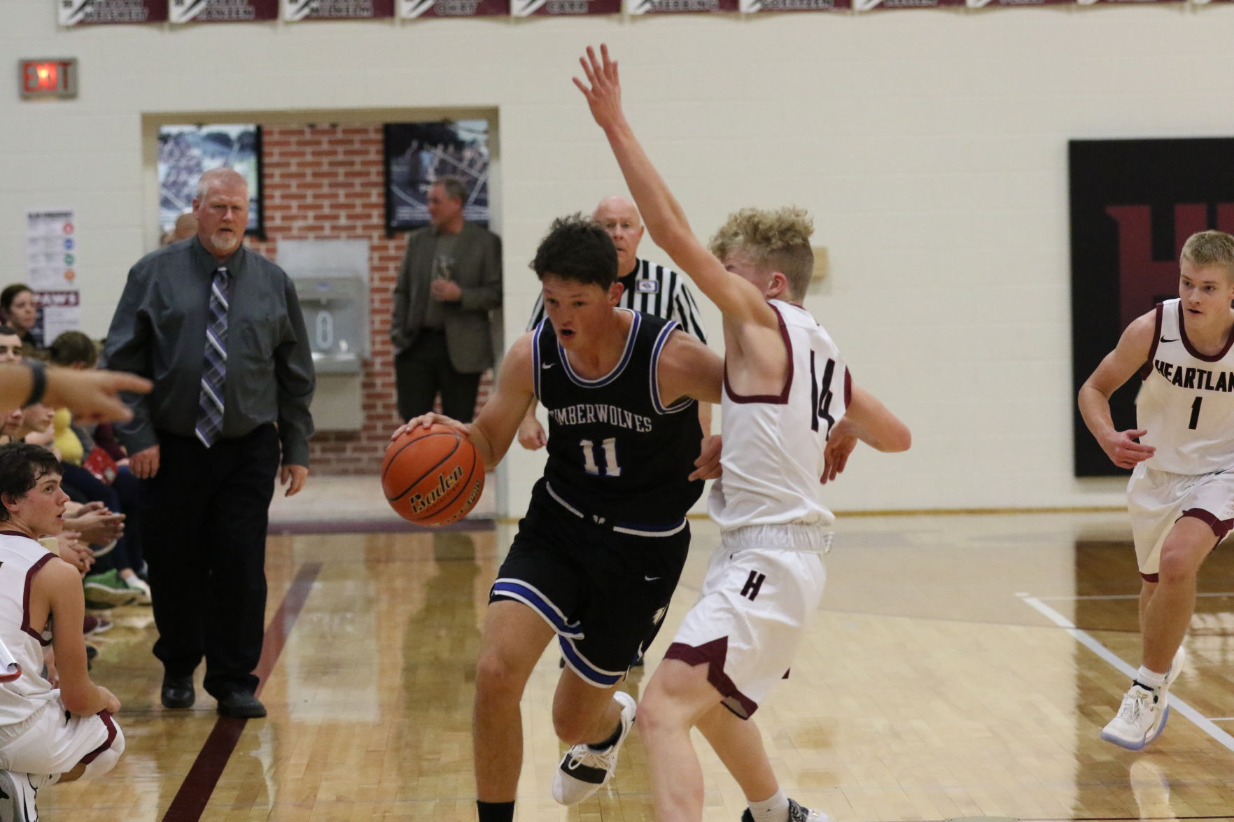 Exeter-Milligan at Heartland boys basketball 7.JPG